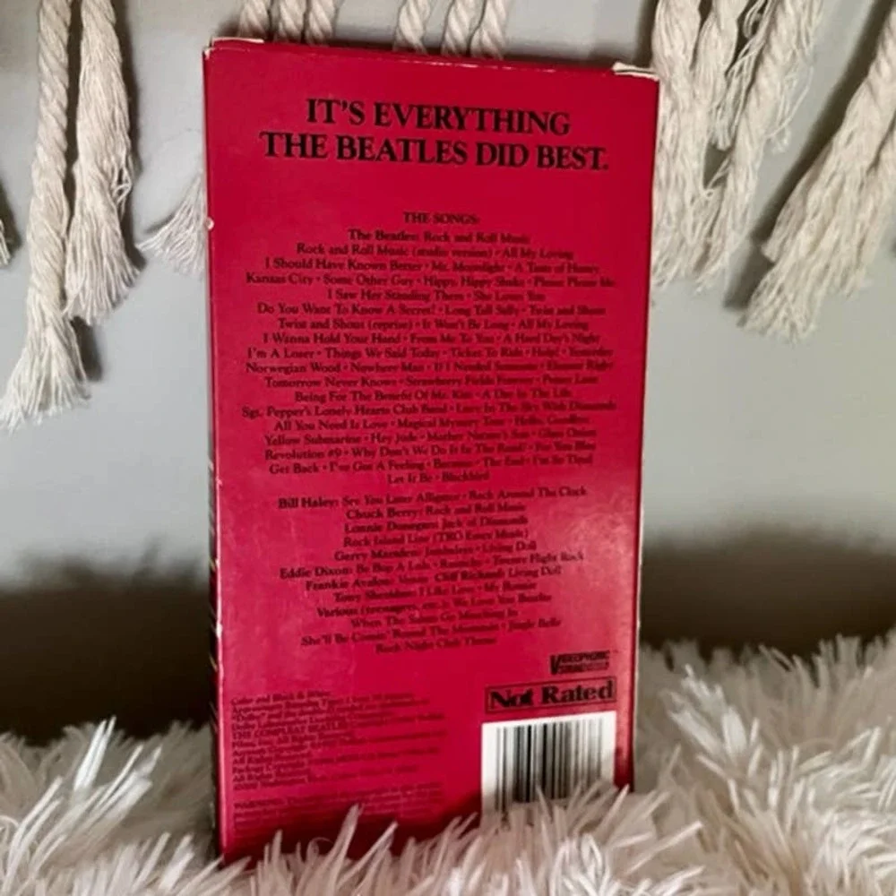 The Compleat Beatles VHS 1982